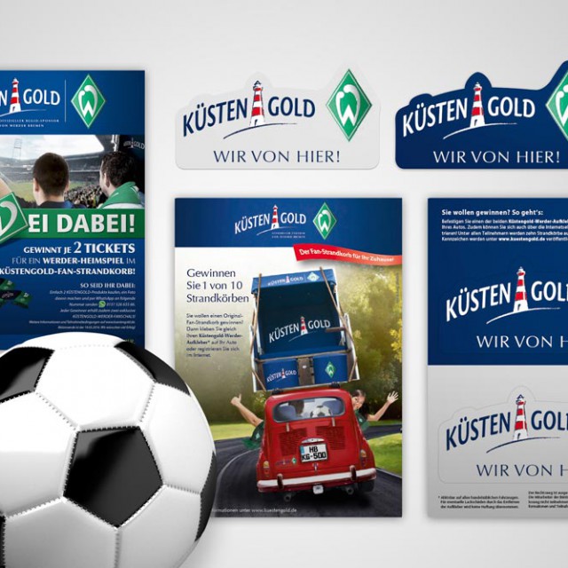 Küstengold Promotions mit Werder Bremen