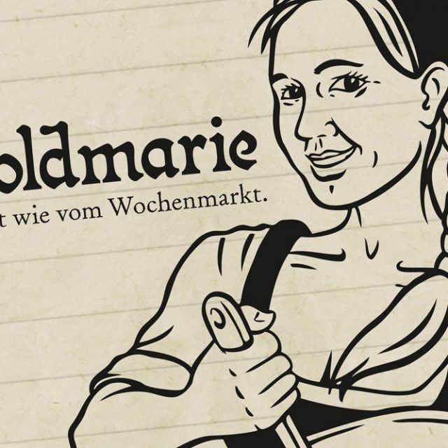 Goldmarie Markenentwicklung Logo