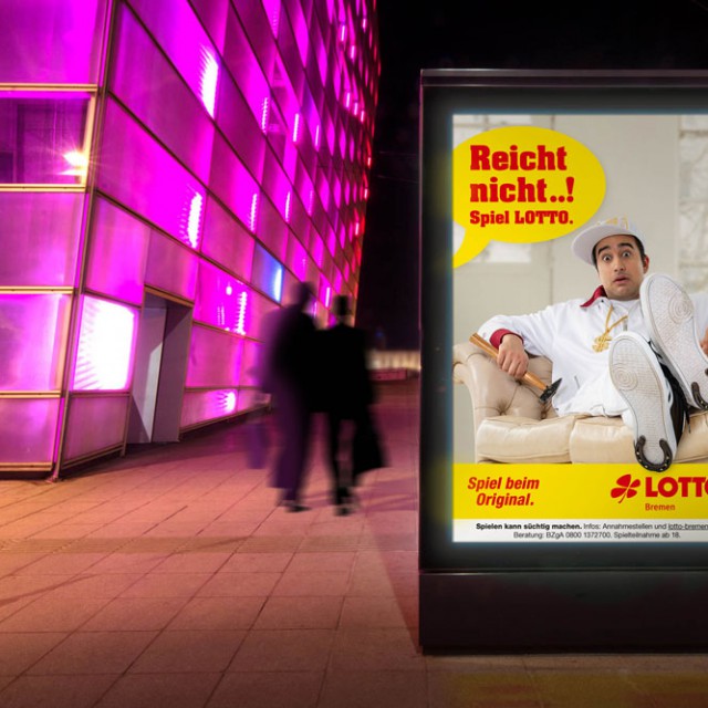 LOTTO Bremen - Anzeigenkampagne Motiv 3