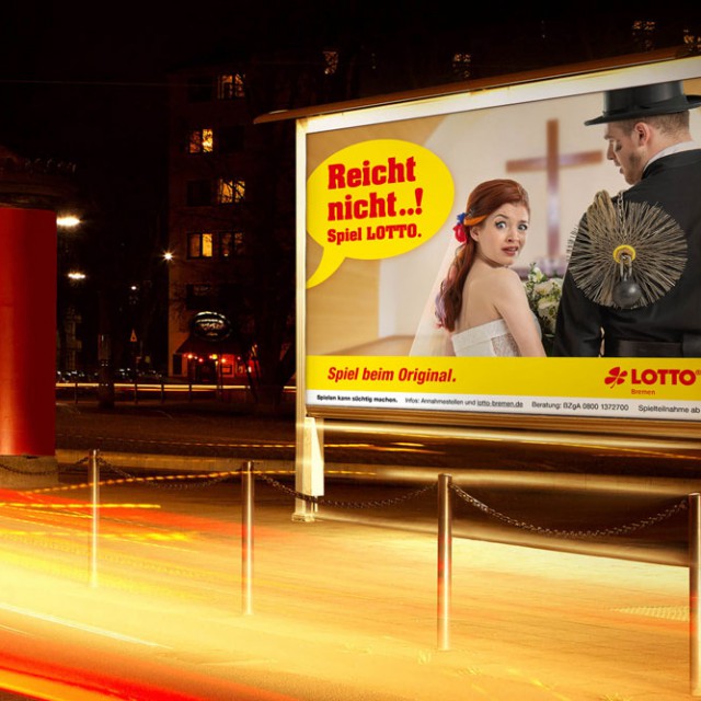 LOTTO Bremen - Anzeigenkampagne Motiv 4