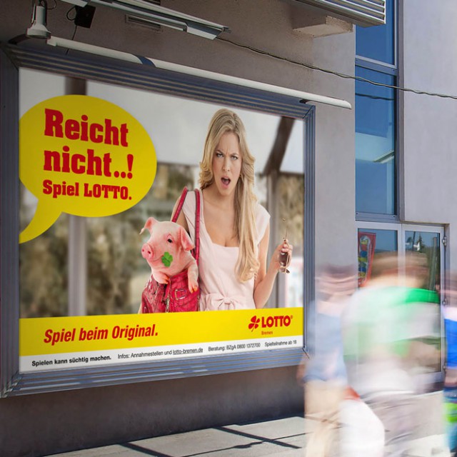 LOTTO Bremen - Anzeigenkampagne Motiv 5