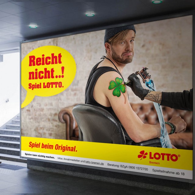 LOTTO Bremen - Anzeigenkampagne Motiv 7